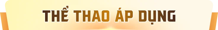 thể thao áp dụng